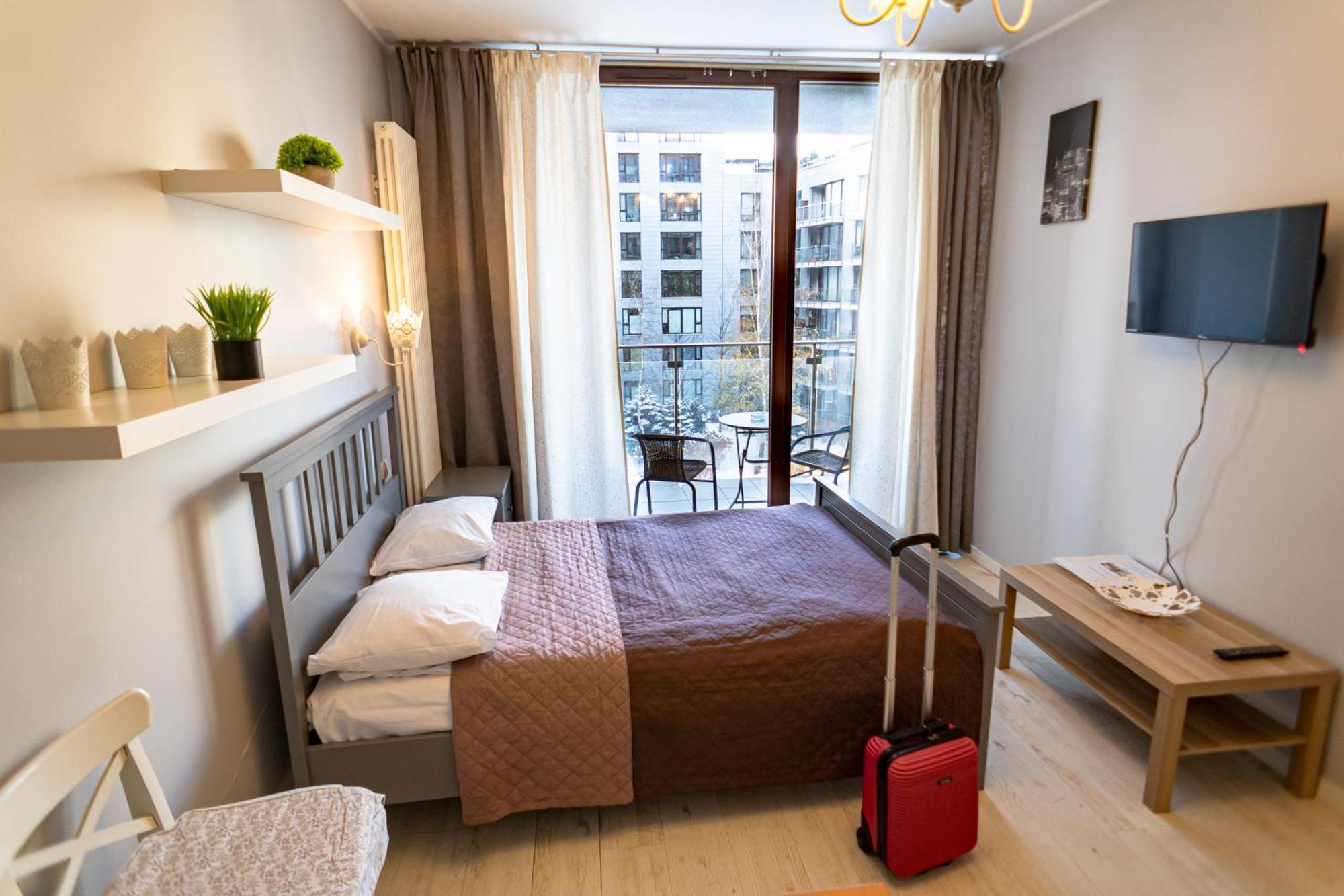 Apartamenty Triton Park Varsovie Chambre photo